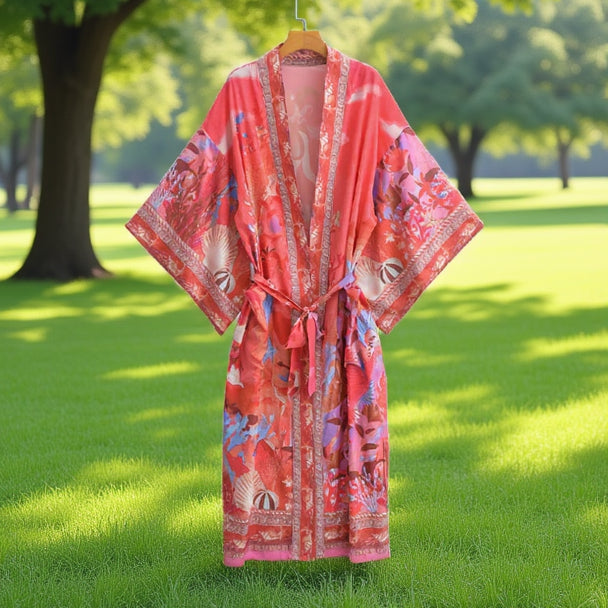 Kimono de Plage Femme Coquillage Stylé