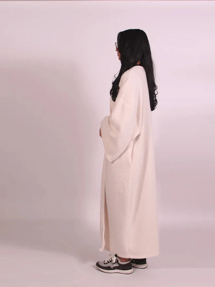 Manteau Kimono Minimaliste long