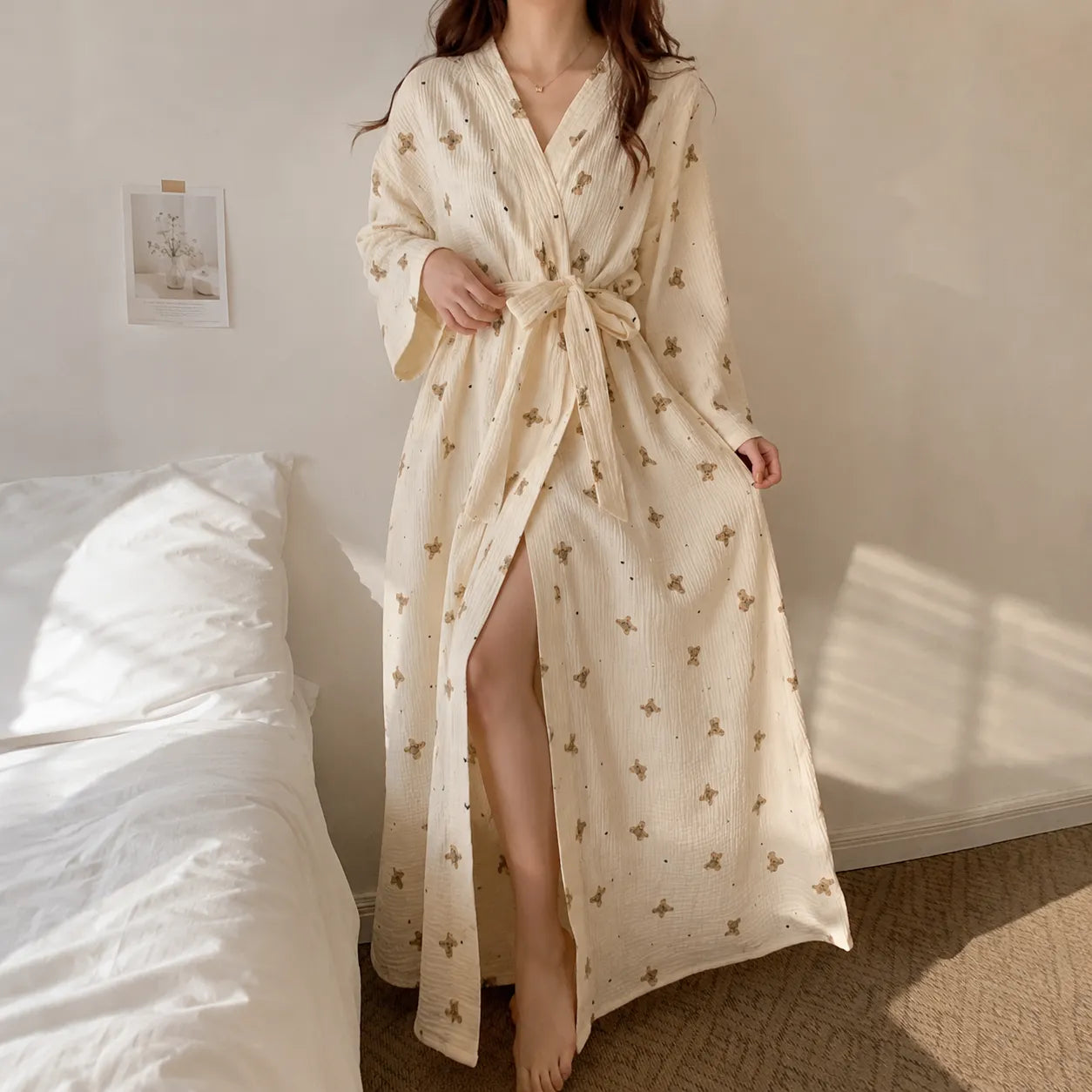 Peignoir Kimono Léger pour Femme