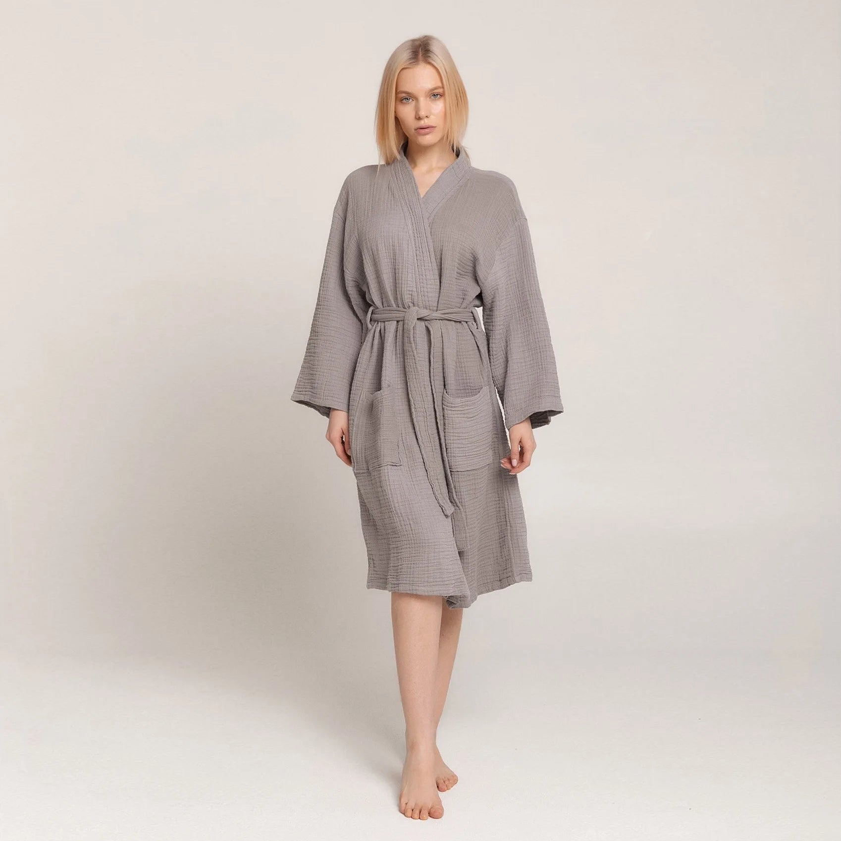 Peignoir Kimono de Nuit Confortable