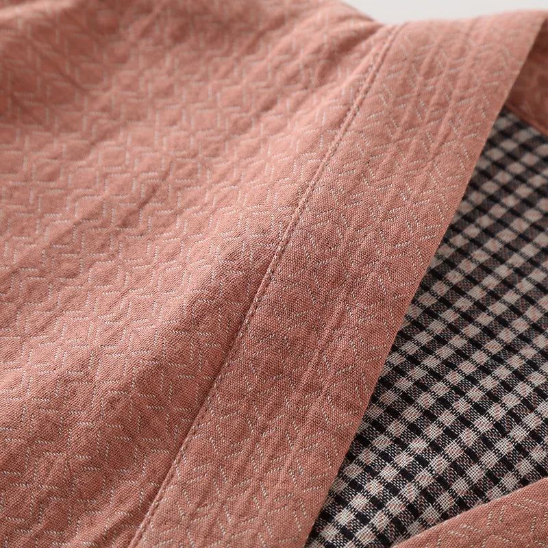 Pyjama Kimono Chaud Rose doux
