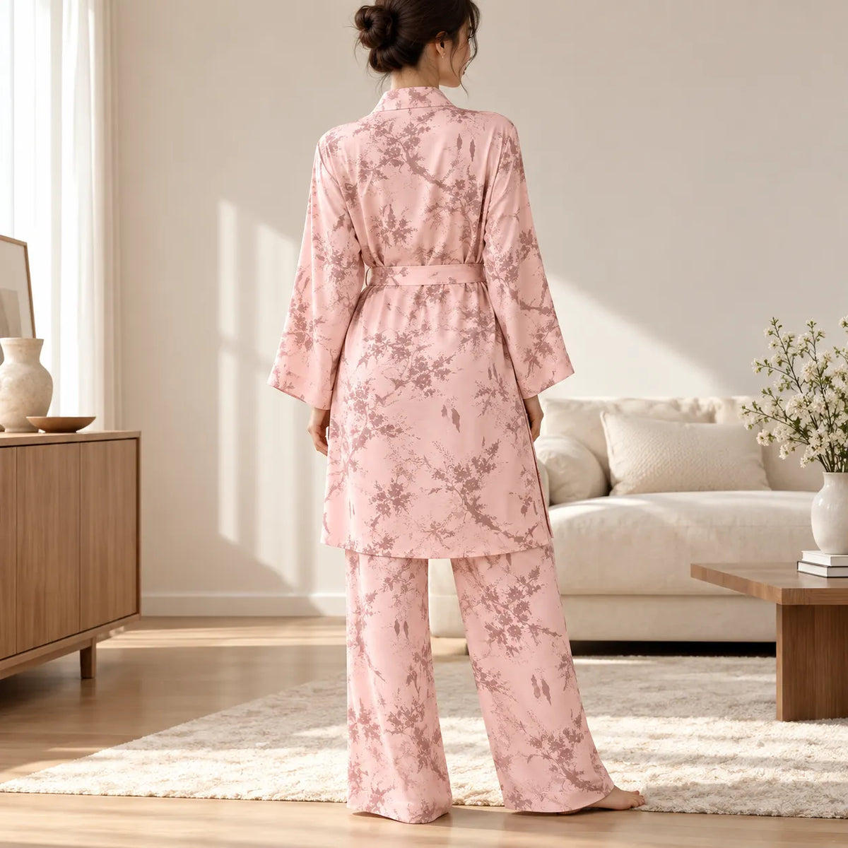 Pyjama Kimono Confortable et Respirant Dos