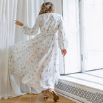 Robe Blanche Kimono
