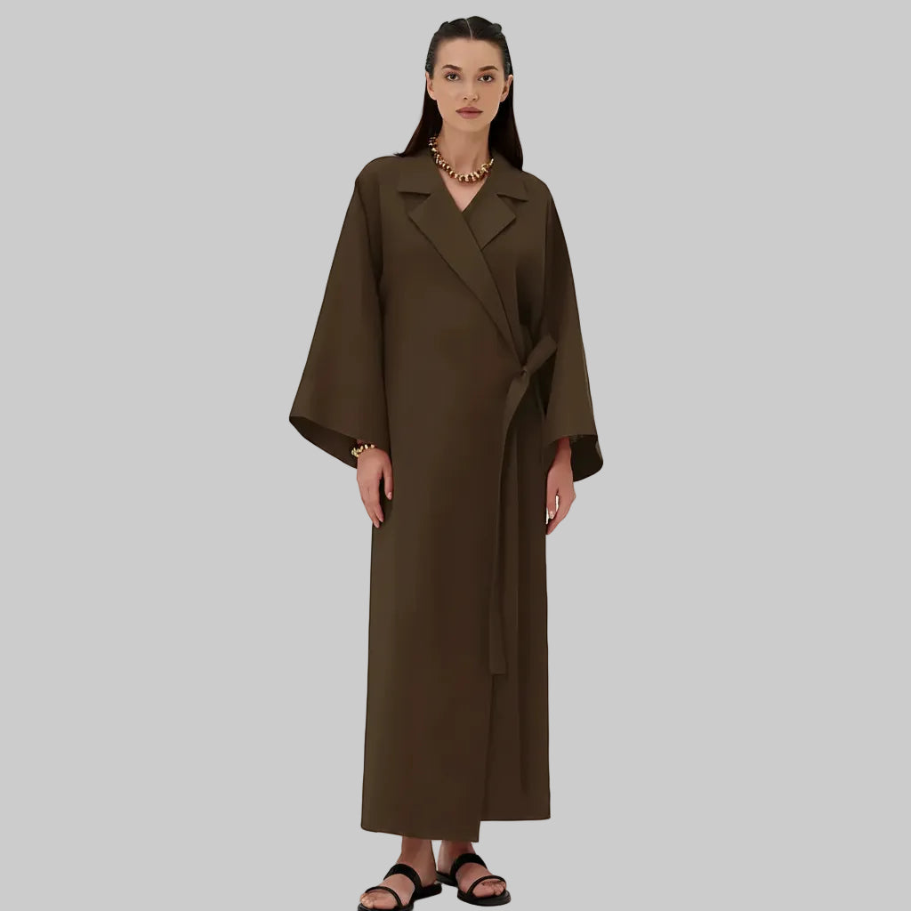 Robe Kimono Brune