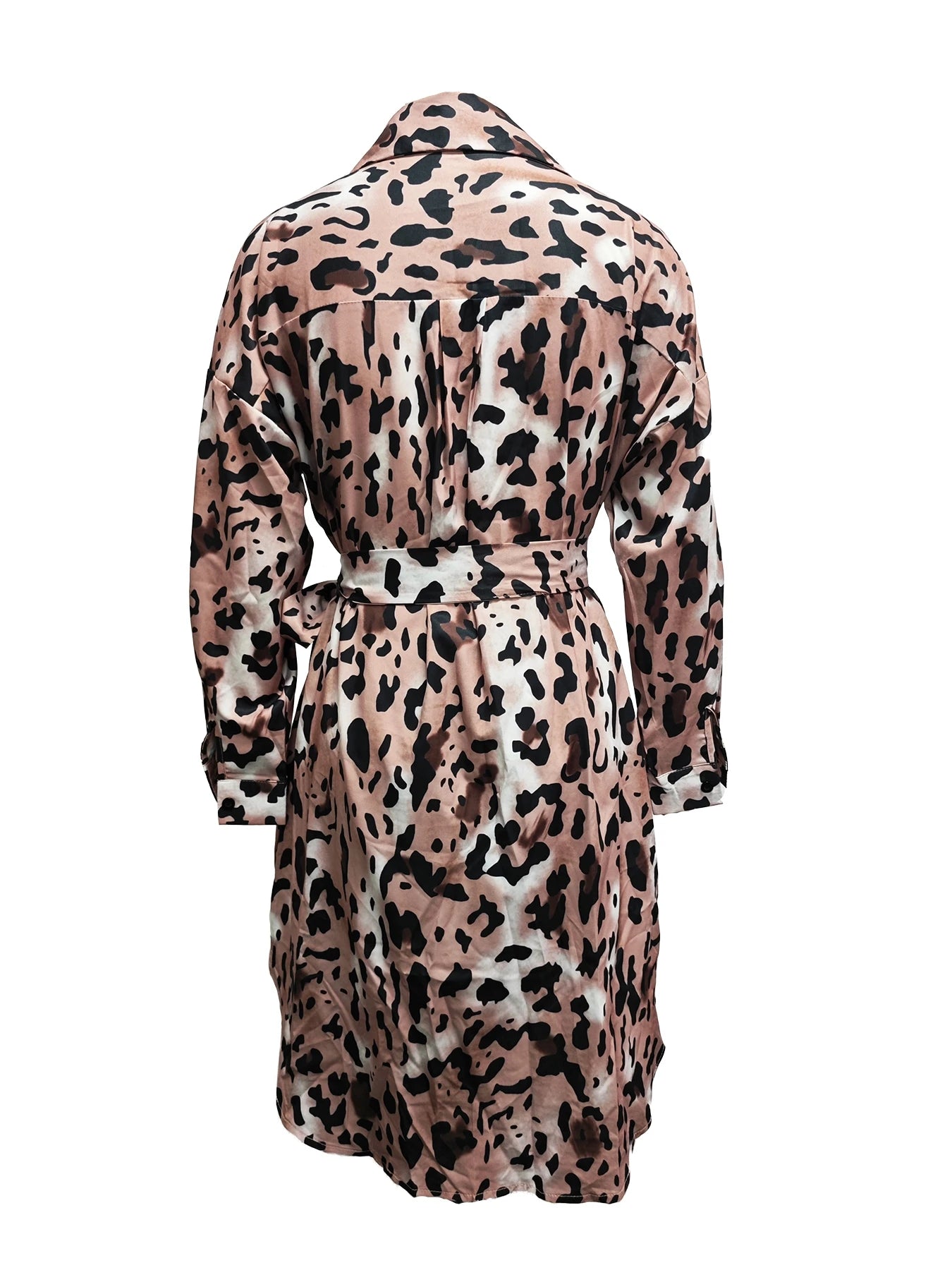 Robe Kimono Chemise Léopard Chic