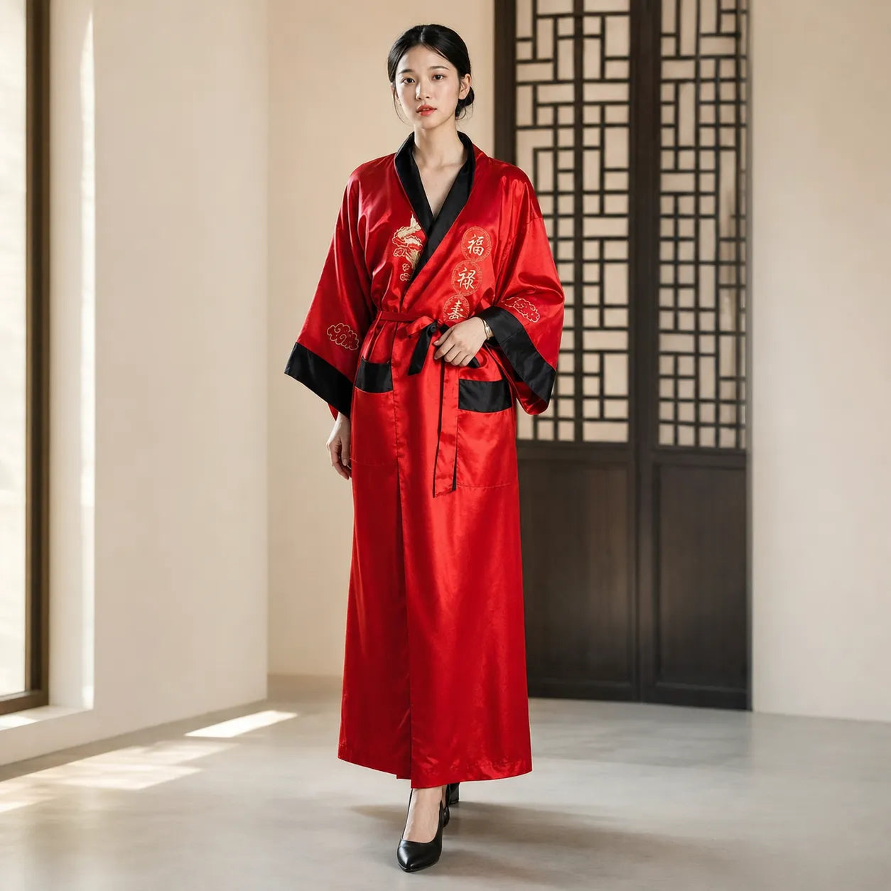 Robe Kimono Chinoise
