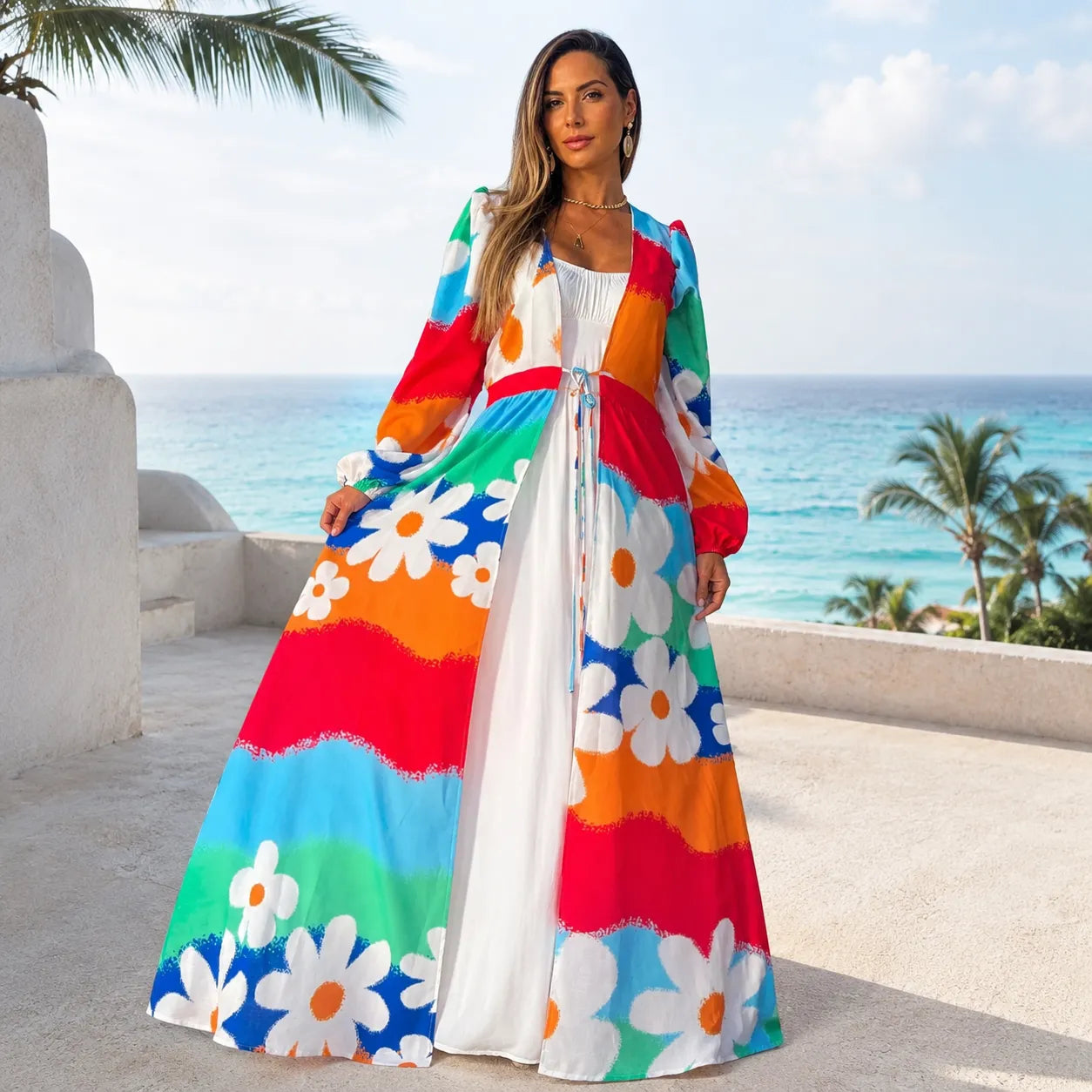 Robe de Plage Elégante Design