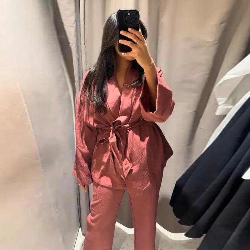 Veste Kimono Rose