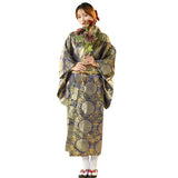 Kimono Japonais Femme Soyeux Traditionnel