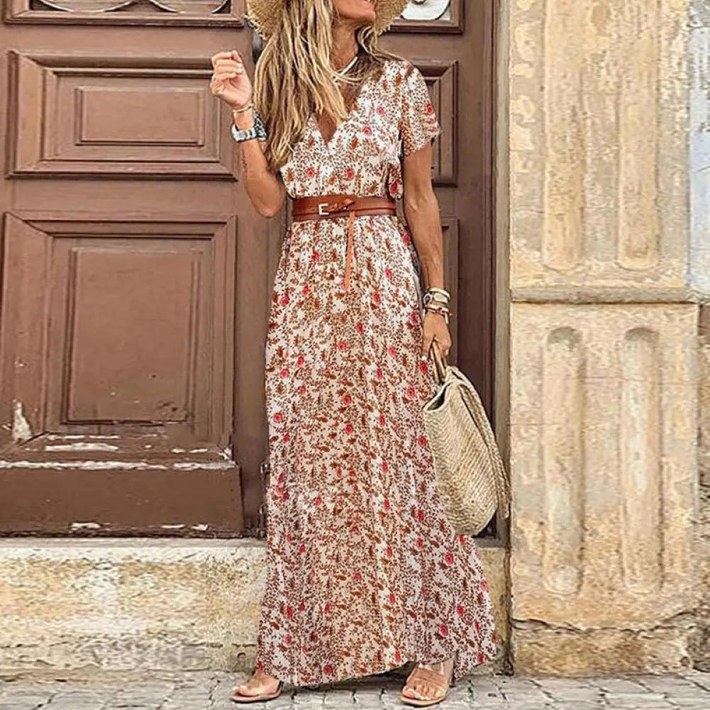 Robe Fendue Bohème Style Kimono