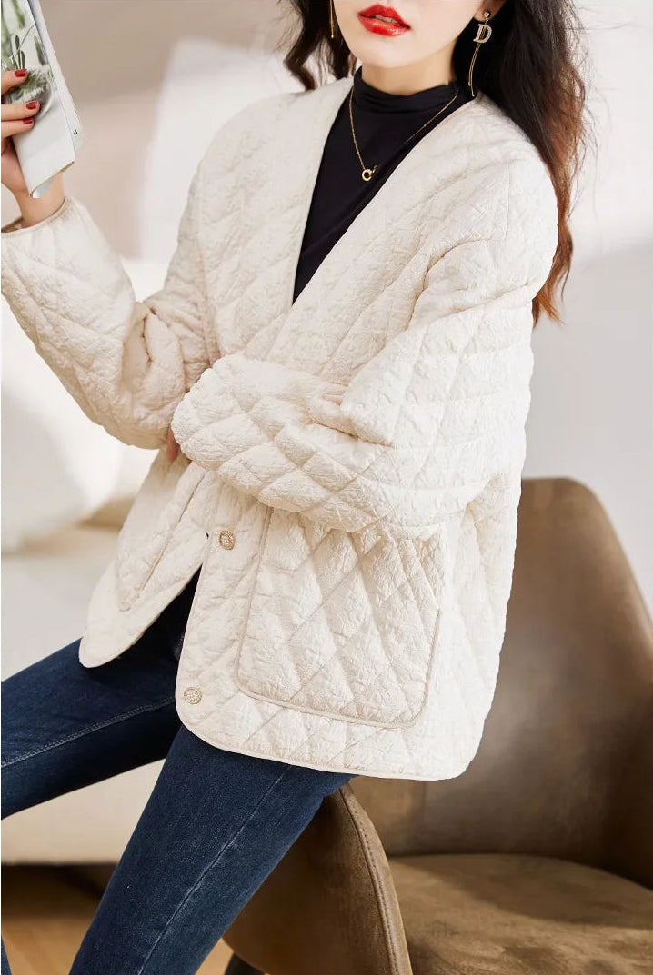 Veste Kimono Court en Coton