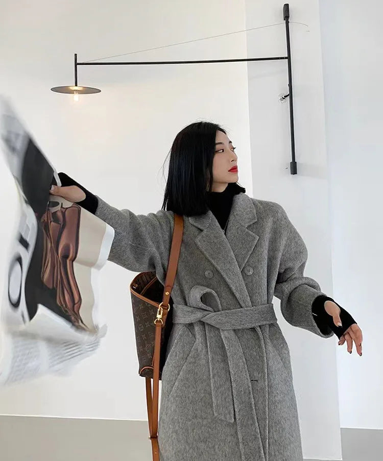 Manteau Kimono Laine