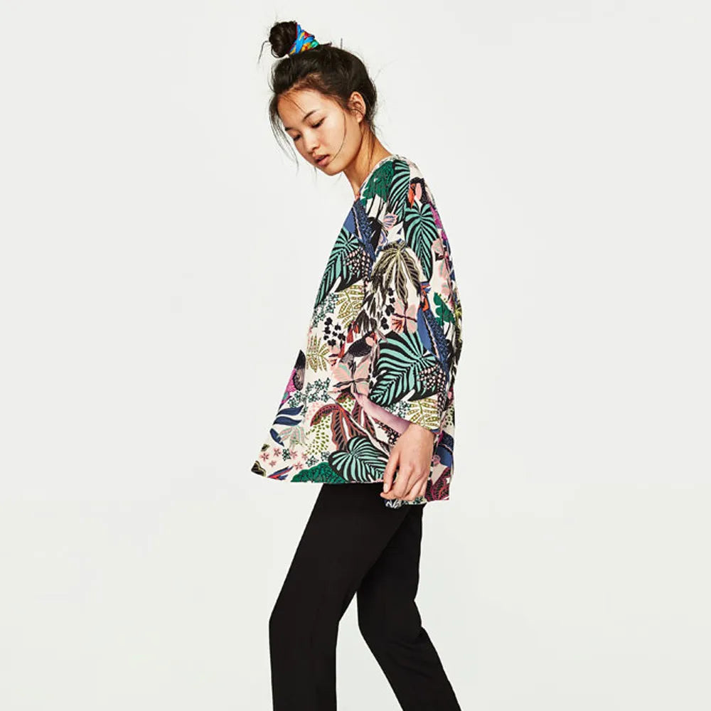Veste Kimono Tropical Légère