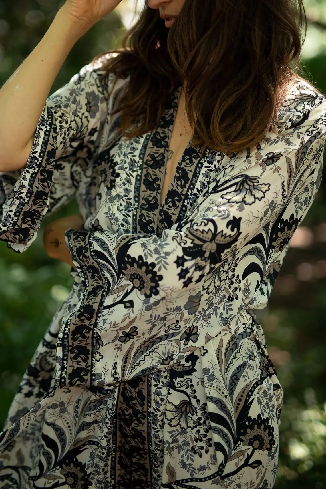 Robe Kimono Soie Génial