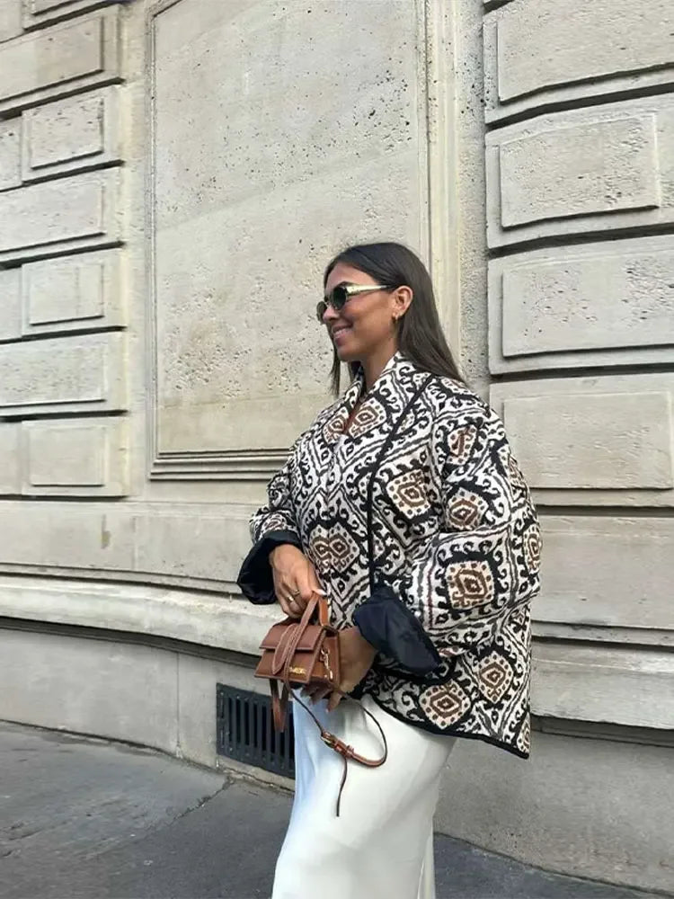 Veste Kimono Matelassée Chic Stylée Élégant