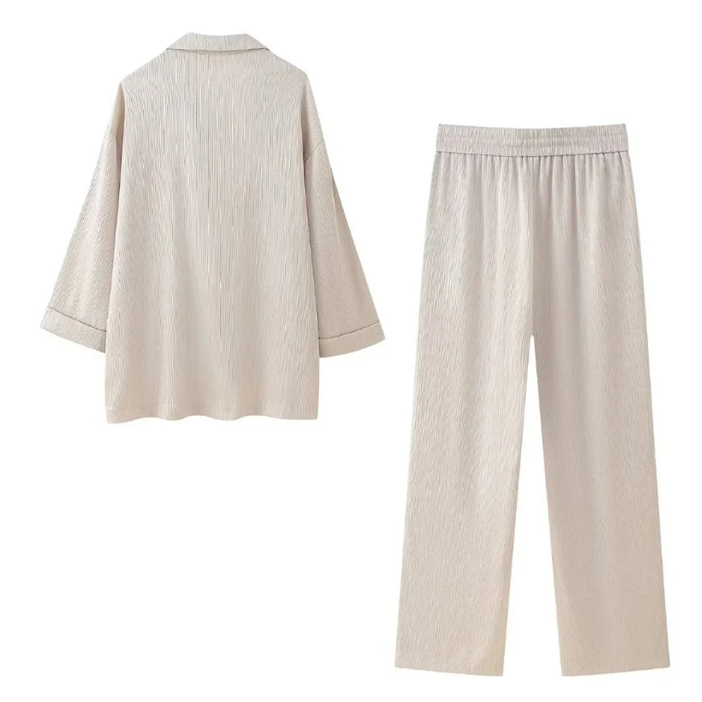 Ensemble Kimono Beige Chic Derrière