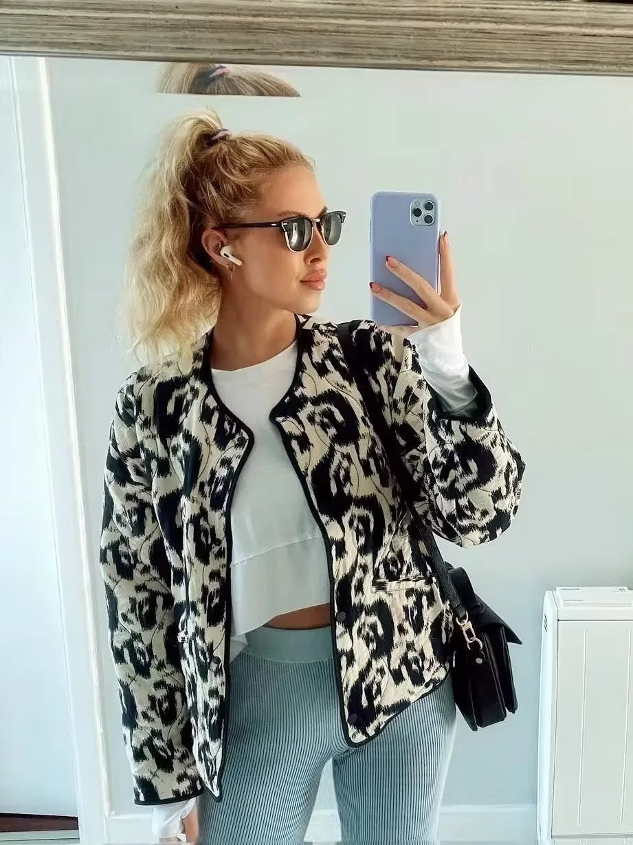 Veste Kimono Noire Elégante Epaisse Chaude