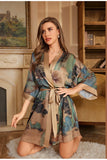 Veste Kimono Femme Style Soie