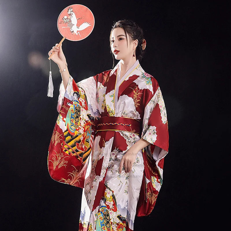 Kimono Geisha Soyeux