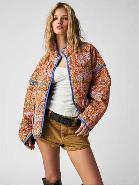 Veste Kimono Rétro Epaisse