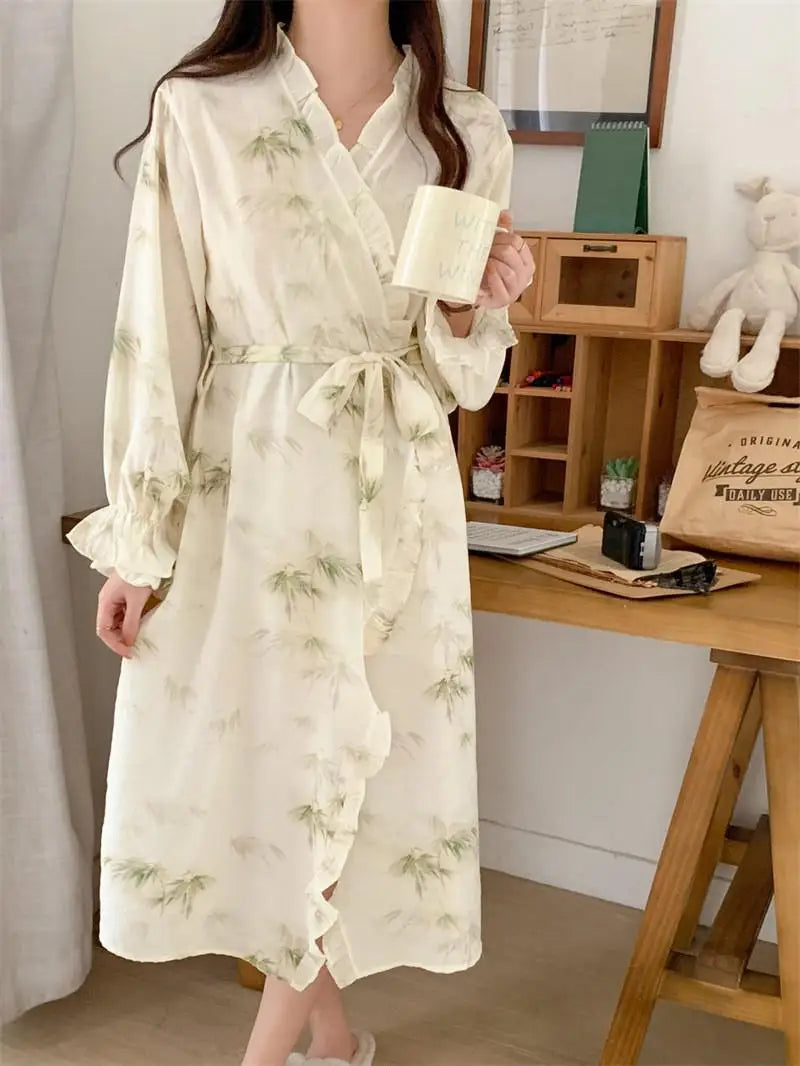 Peignoir Kimono de Nuit Design
