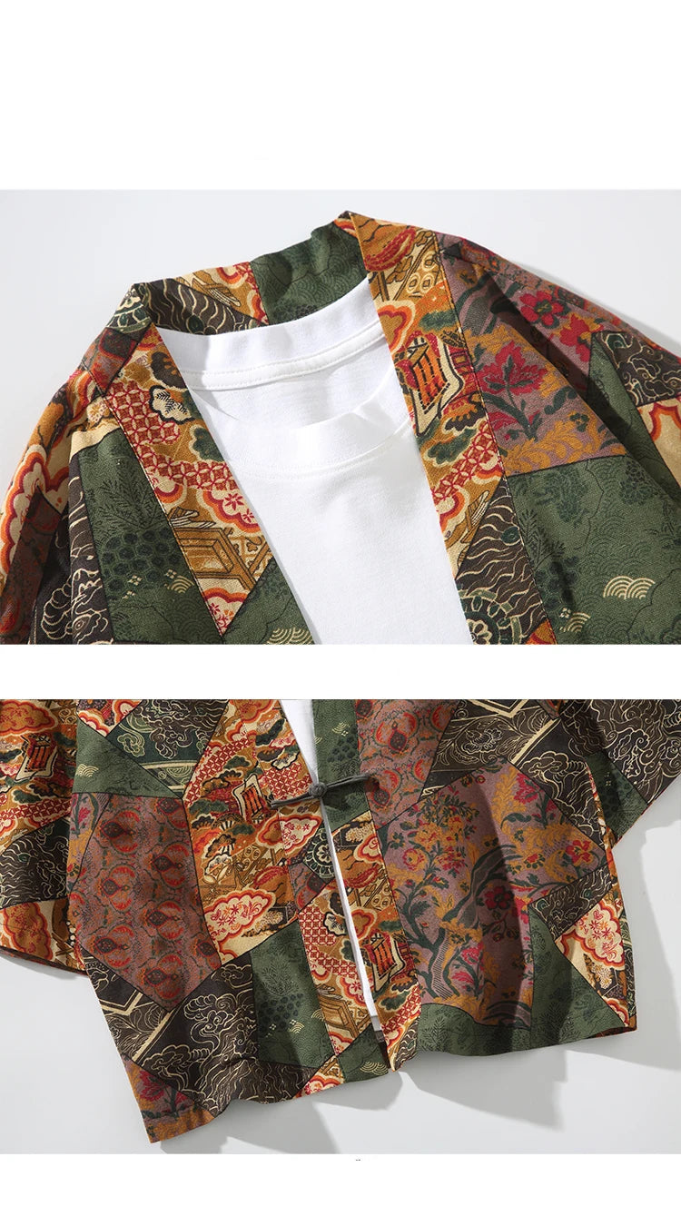 Veste Kimono Ethnique de qualité