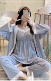 Pyjama 3 pièces Veste Kimono