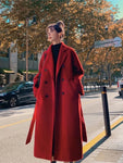 Manteau Rouge Femme Grande Taille