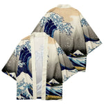 Kimono Homme Vague Blanc
