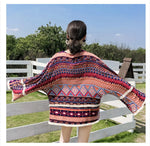 Veste Kimono Indien Dos