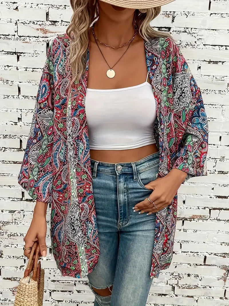 Veste Kimono Boho d’été