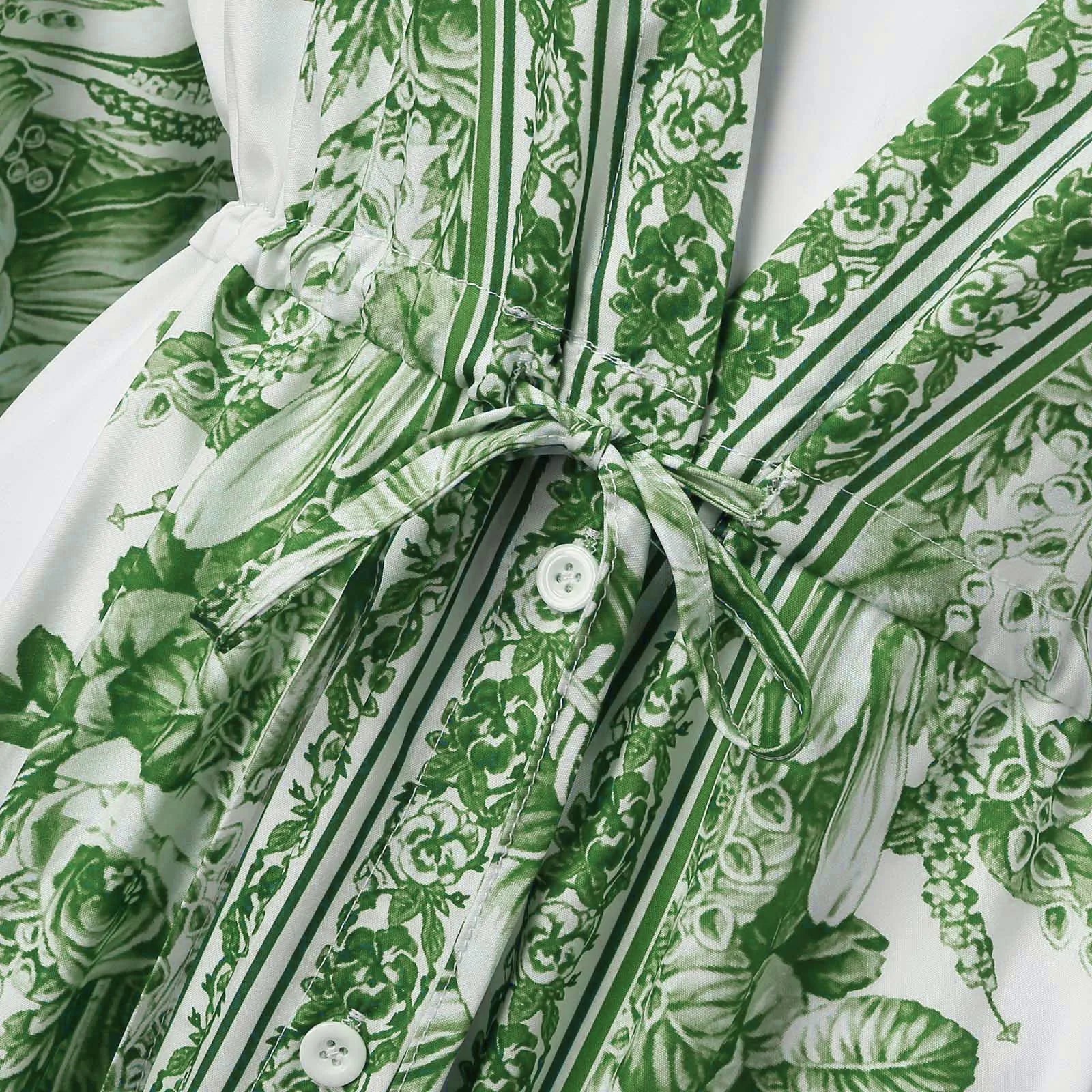 Robe Kimono Ceinturée d’été casual chic

