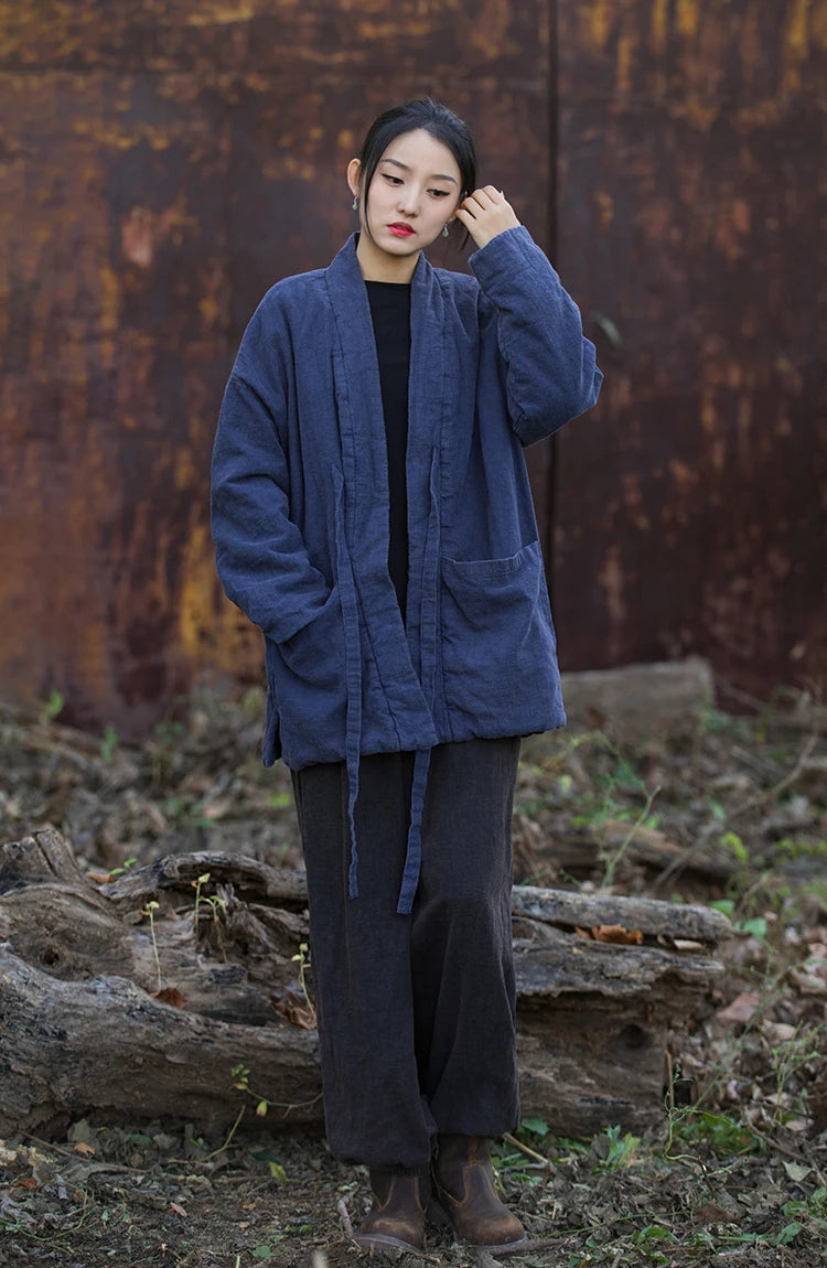 Veste Kimono Ample Confortable chaud
