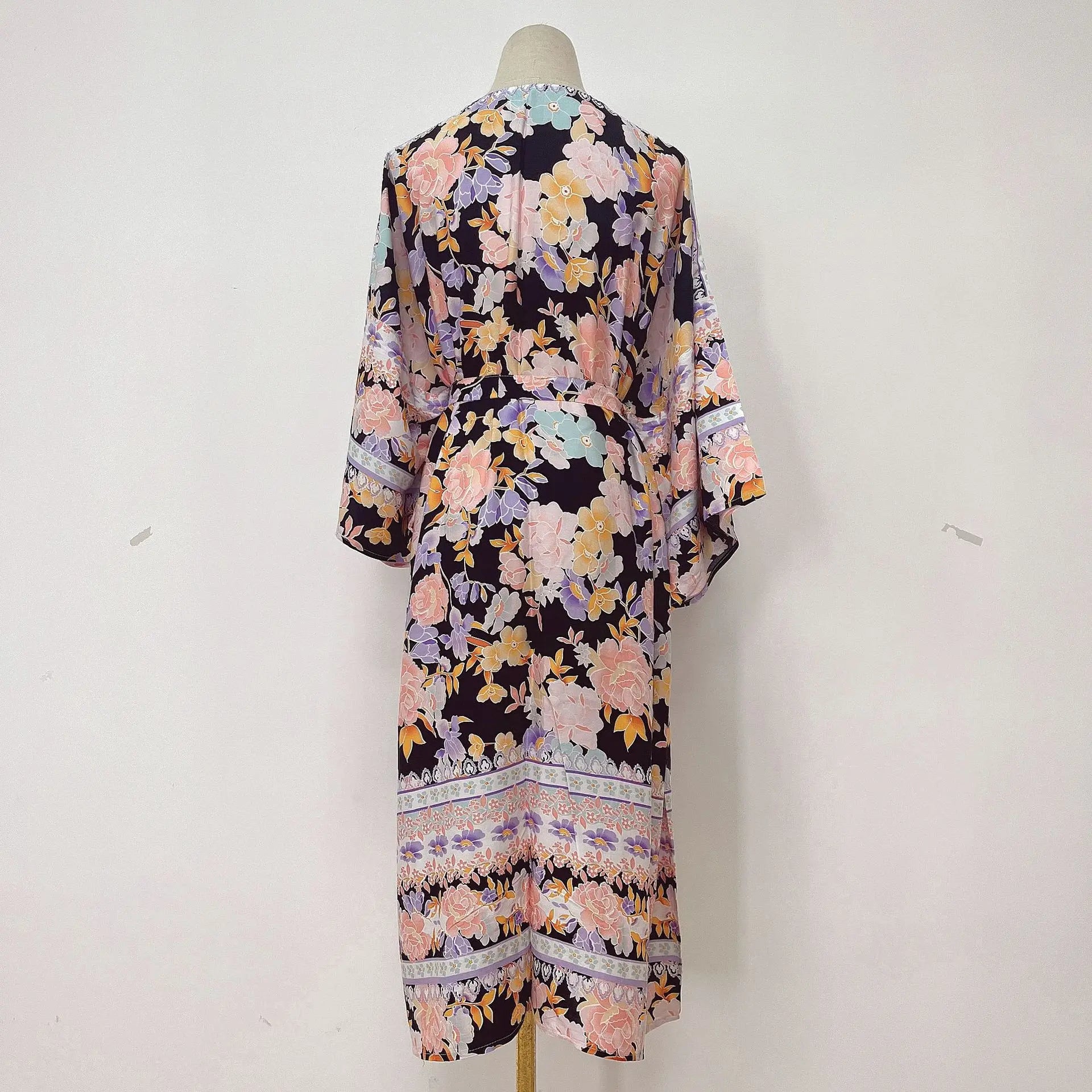 Kimono Fleuri Élégant léger


