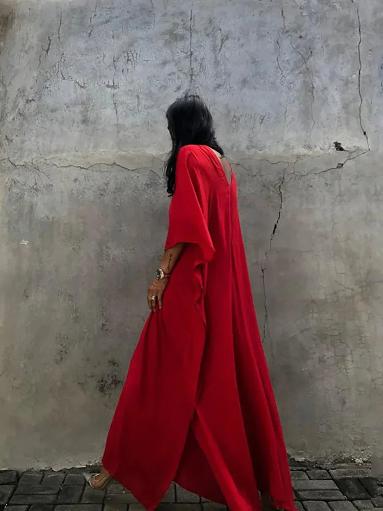 Robe Style Kimono Boho Minimaliste léger