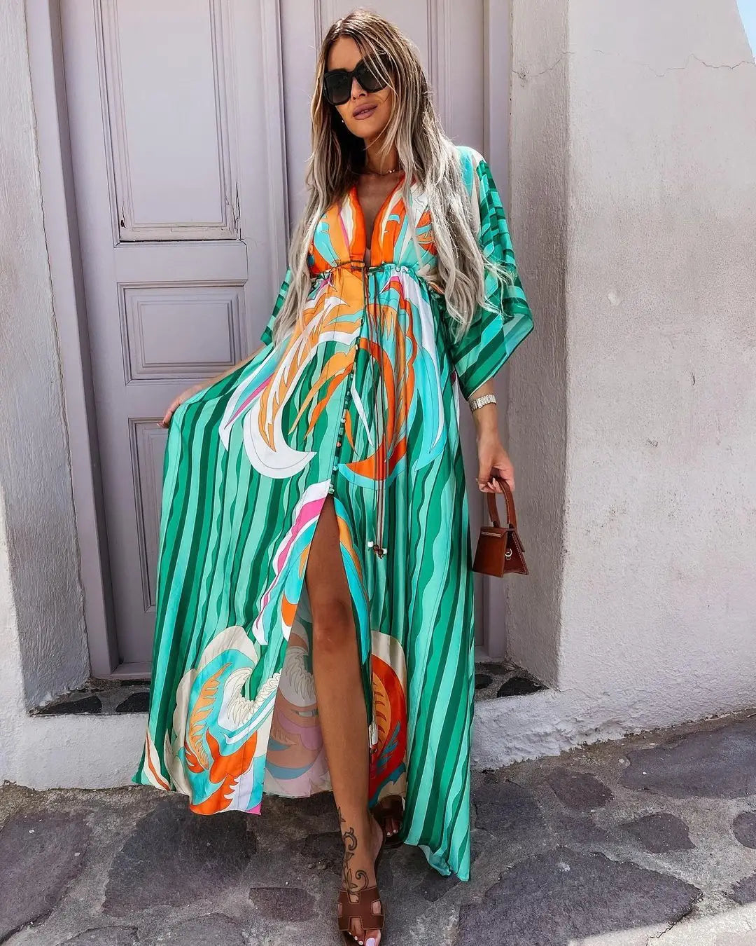 Kimono de Plage Grande Taille Elégante