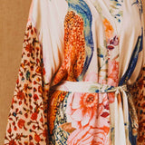 Veste Kimono Fleurie Femme