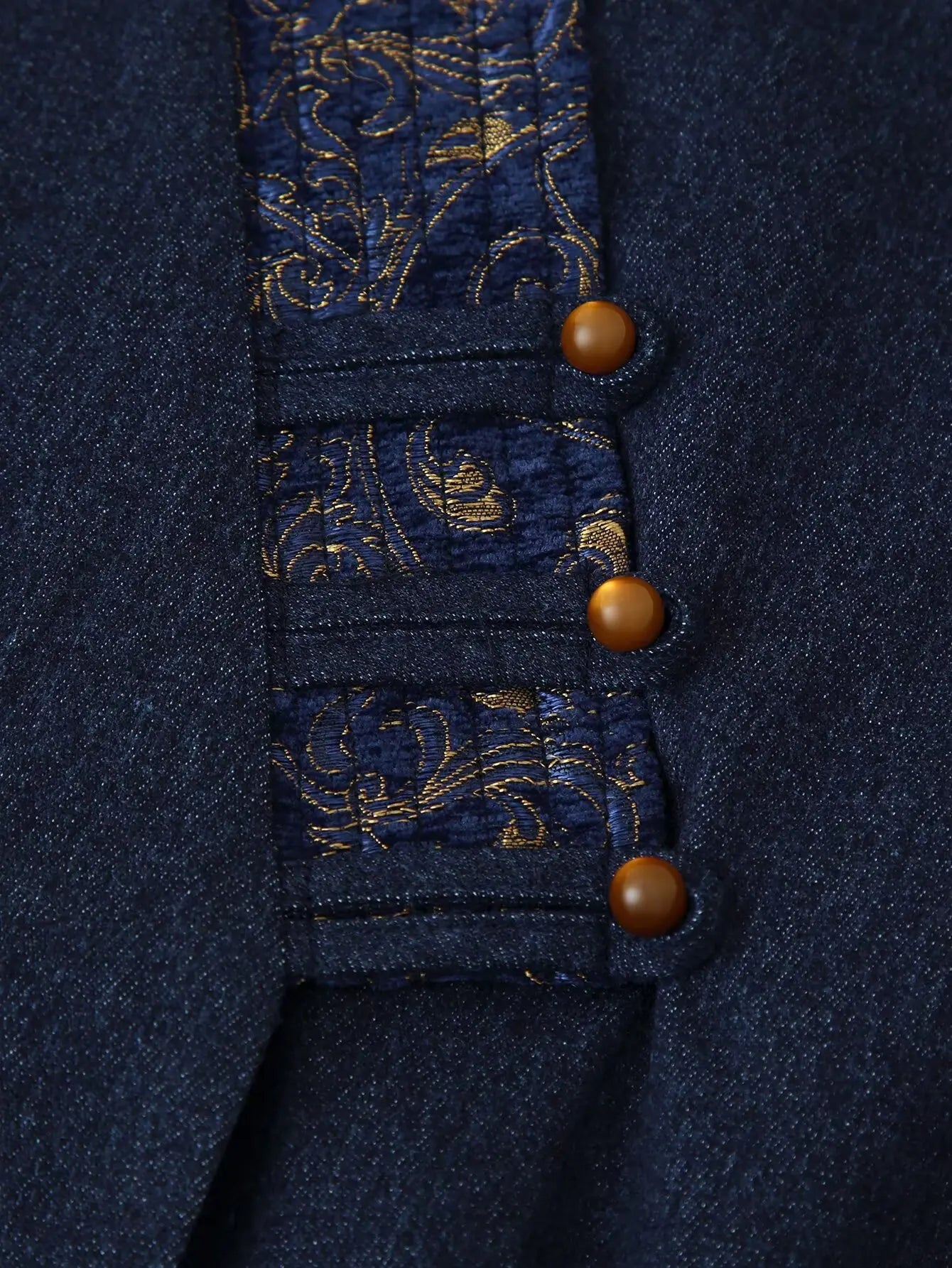 Veste Kimono Chic Bleu court