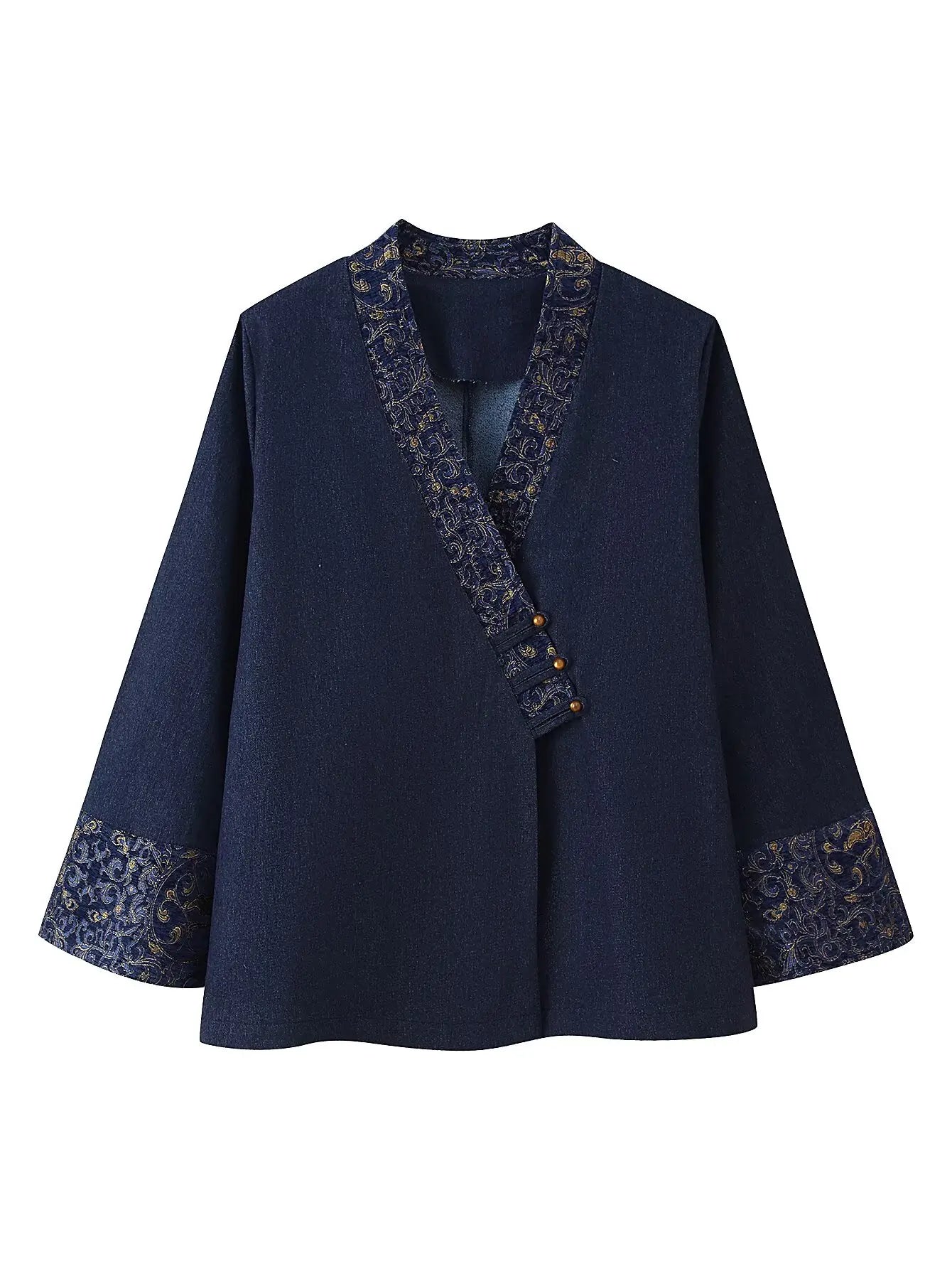 Veste Kimono Chic Bleu léger