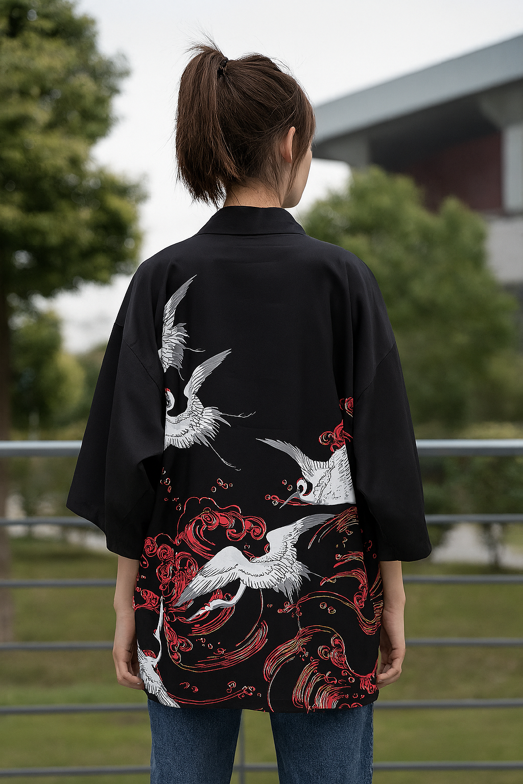 Veste Kimono Haori Femme