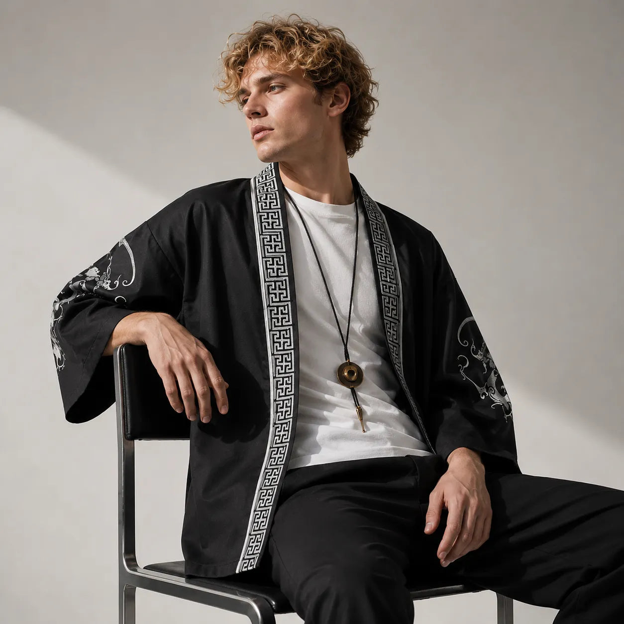 Veste Kimono Samouraï Dragon