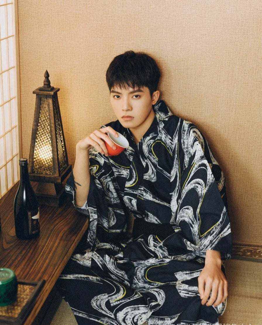 Yukata Japonais Homme chic