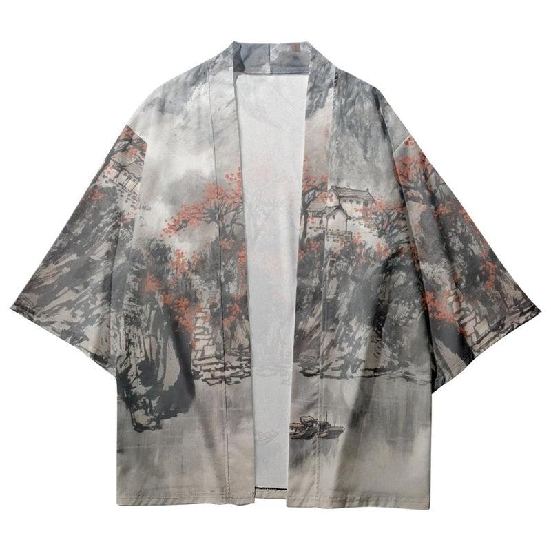 Cardigan Japonais d'Été Féodal