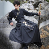 Costume Kimono Samourai Noir