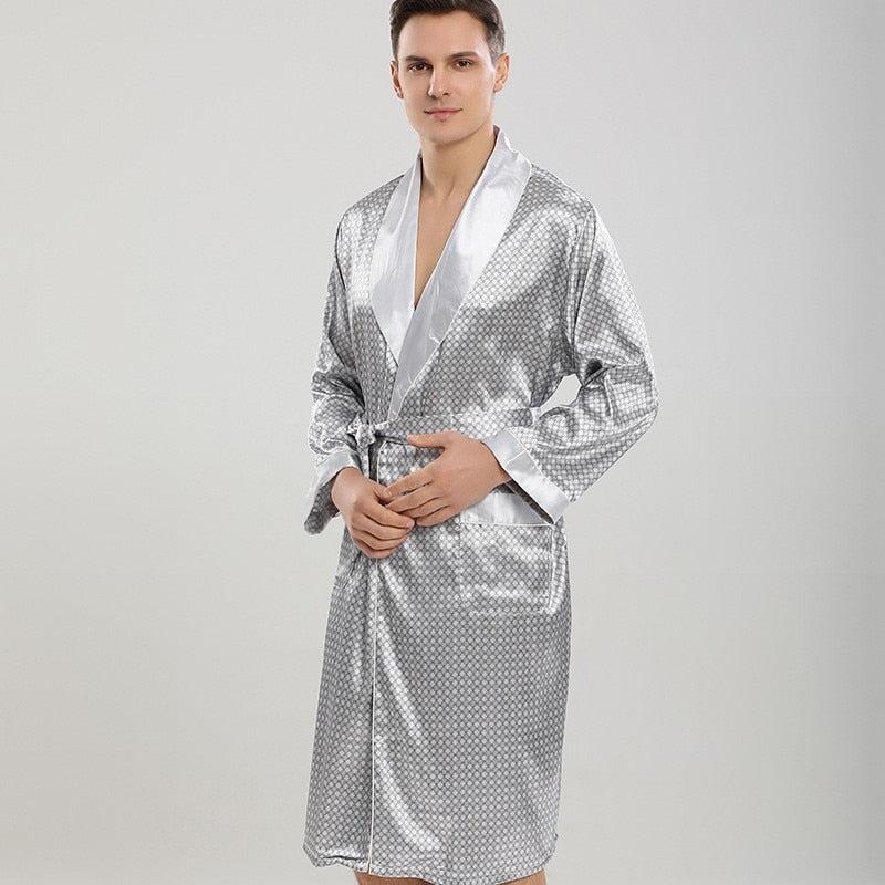Ensemble Kimono Peignoir Blanc