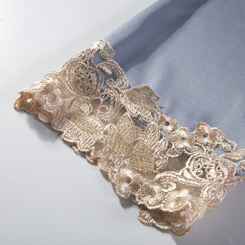 Ensemble Nuisette Kimono Femme