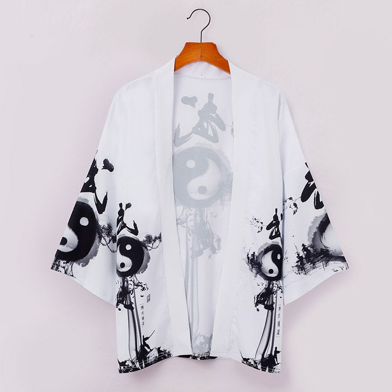 Haori Japonais Ying Yang