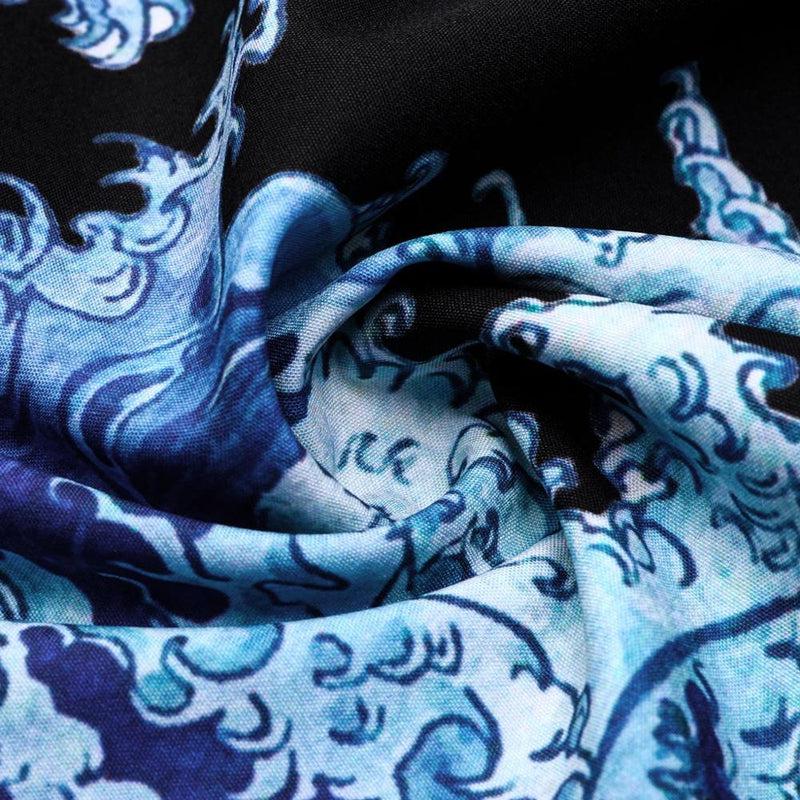 Haori Noir Koï