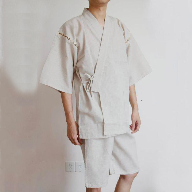 Jinbei Homme Blanc
