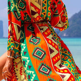 Kimono Coloré Femme